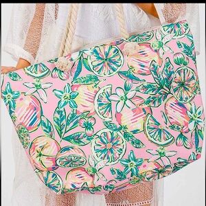 Floral Beach Tote New